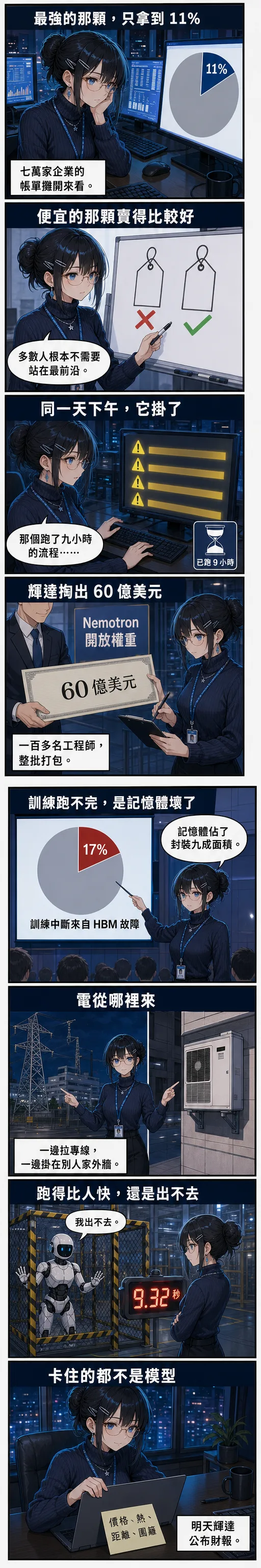 水無瀨 澪 盤點今日 AI 圈：最強模型只拿到 11% 支出、同一天服務出錯、輝達掏 60 億美元買下開放權重團隊