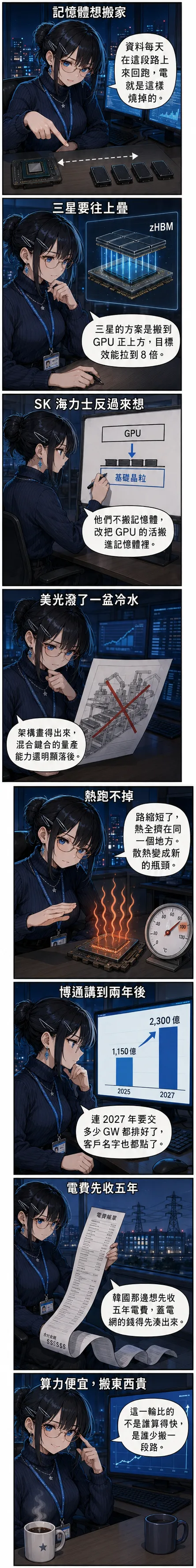 水無瀨澪用八格說明記憶體為什麼想搬到 GPU 上方，以及卡在哪裡